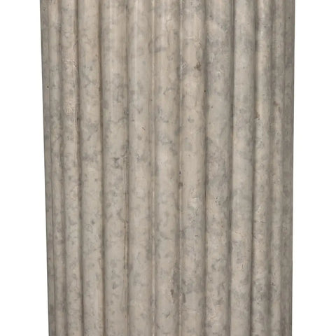 Noir Diva Modern Fluted Marble Center Table