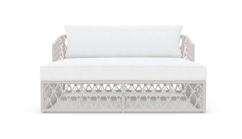 Amelia Modern Hand Woven Cushioned Sofa