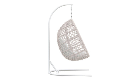 Amelia Coastal Modern Hand Woven Swing Chair