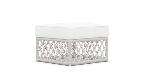 Amelia Coastal Hand Woven Pouf Ottoman