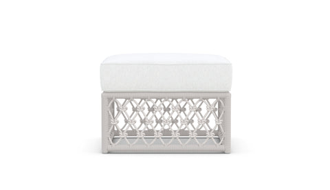 Amelia Coastal Hand Woven Pouf Ottoman