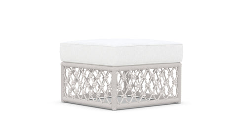 Amelia Coastal Hand Woven Pouf Ottoman