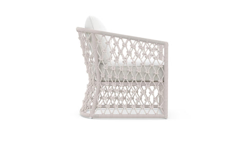 Amelia Coastal Club Lounge Chair for Outdoor Living