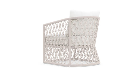 Amelia Coastal Club Lounge Chair for Outdoor Living