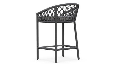 Amelia Modern Hand Woven Counter Stool