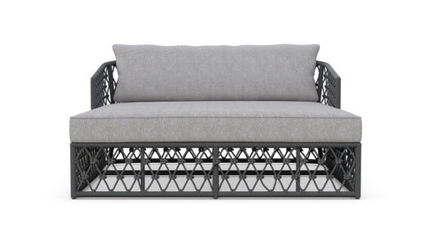 Amelia Modern Hand Woven Cushioned Sofa