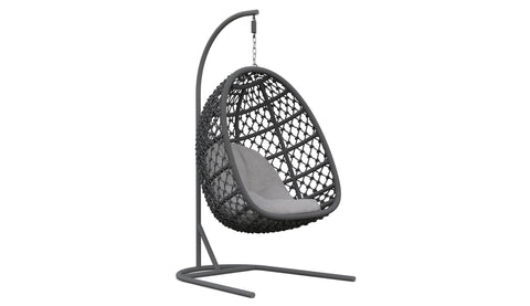Amelia Coastal Modern Hand Woven Swing Chair