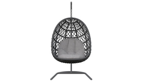 Amelia Coastal Modern Hand Woven Swing Chair