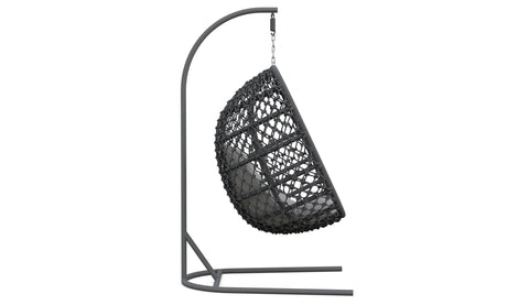 Amelia Coastal Modern Hand Woven Swing Chair