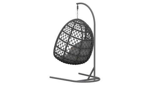 Amelia Coastal Modern Hand Woven Swing Chair