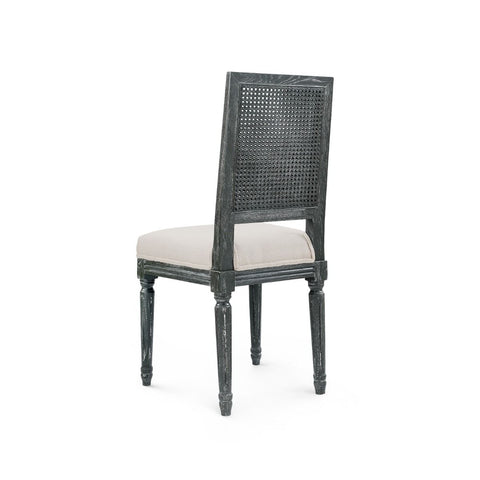 Artful Traditionalist Upholstered Fauteuil Dining Side Chair