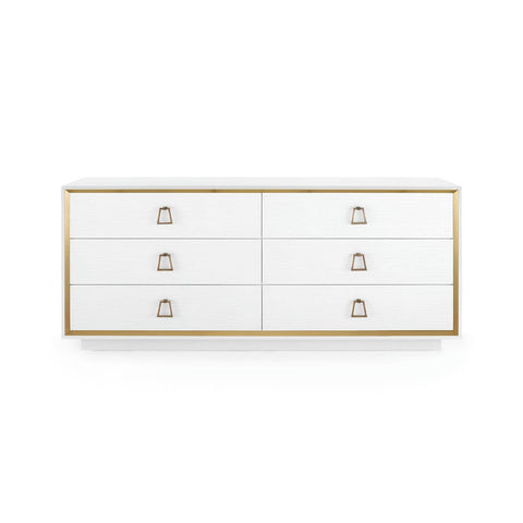 Ansel Contemporary Quiet Luxury Lacquered Accent Chest
