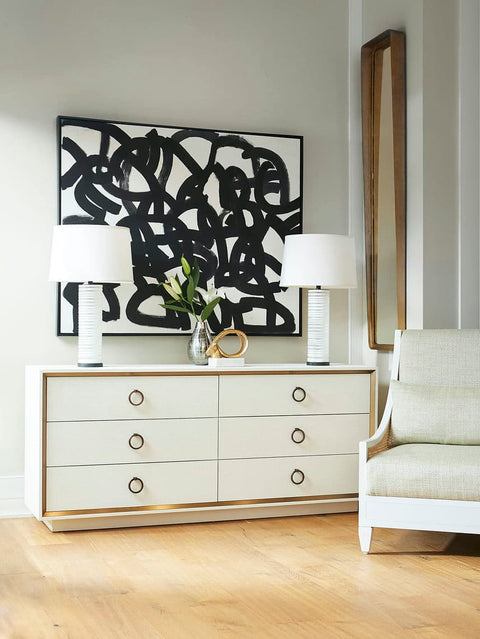 Ansel Contemporary Quiet Luxury Lacquered Accent Chest