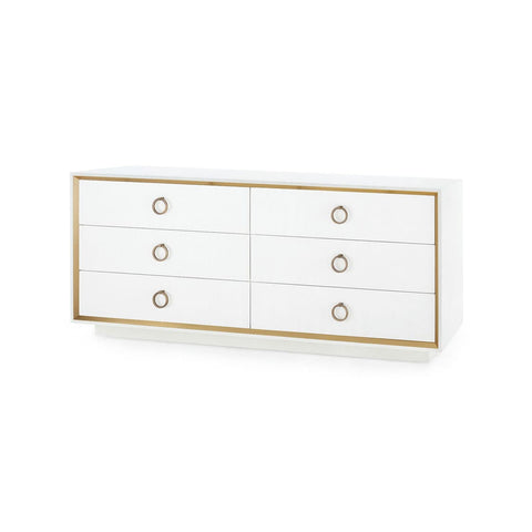 Ansel Contemporary Quiet Luxury Lacquered Accent Chest