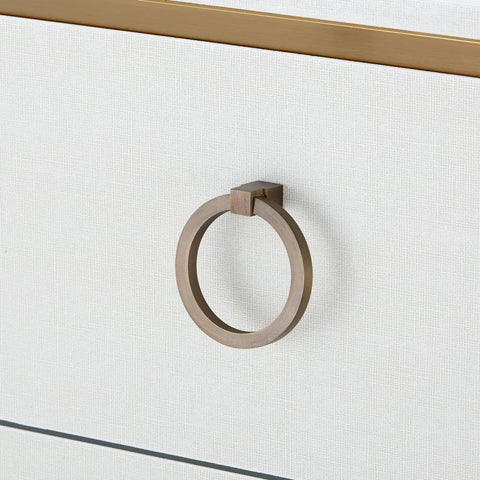 Ansel Contemporary Quiet Luxury Lacquered Accent Chest