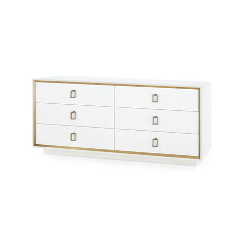 Ansel Contemporary Quiet Luxury Lacquered Accent Chest