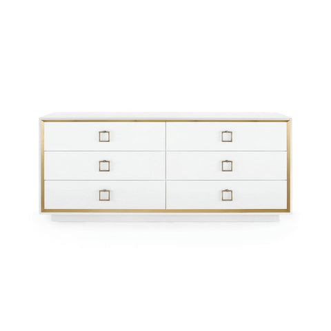 Ansel Contemporary Quiet Luxury Lacquered Accent Chest