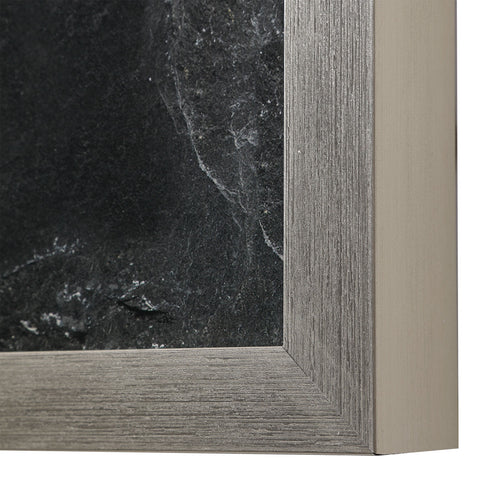 Foliage Framed Prints in Silver Standard Picture Frame Wall Art