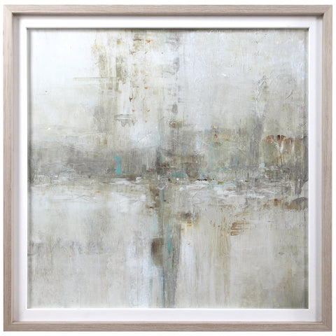 Essence Framed Print Modern Abstract Square Wall Art