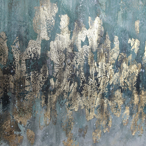 Divide Hand Painted Art Contemporary Framed Painting