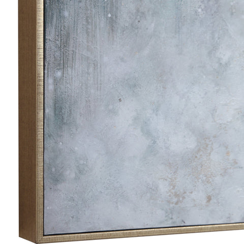 Divide Hand Painted Art Contemporary Framed Painting