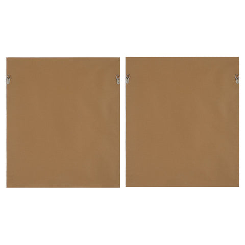 Uttermost Color Block Framed Prints Modern Abstract Oak Rectangle Wall Art - Set of 2