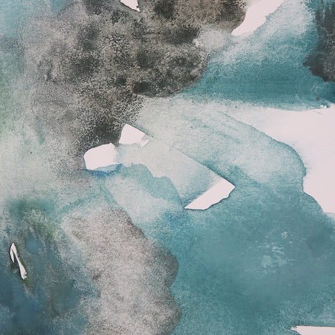 Uttermost Blueprints Watercolor Prints Modern Framed Wall Art Set - Set of 2