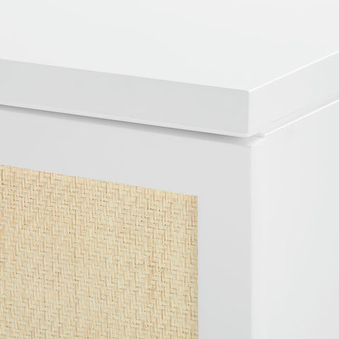 Astor Lacquered Two-tone Accent Cabinet Modern Style