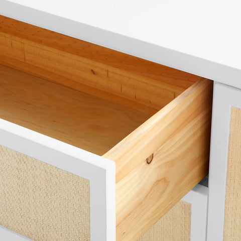 Astor Lacquered Two-tone Accent Cabinet Modern Style