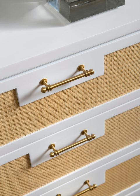 Astor Lacquered Two-tone Accent Cabinet Modern Style