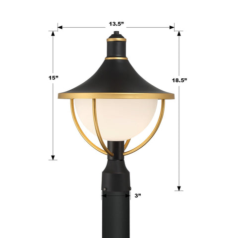 Atlas Ambient Modern Post Light Outdoor Lighting