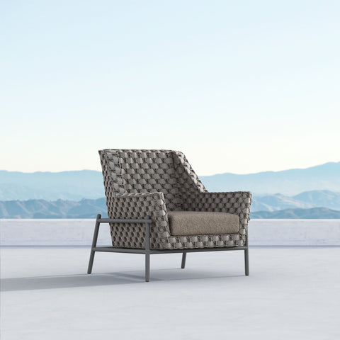 Avalon Modern Club Lounge Chair for Outdoor Living
