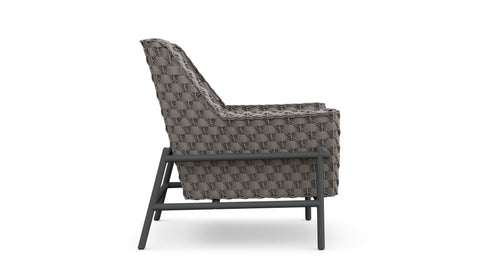 Avalon Modern Club Lounge Chair for Outdoor Living