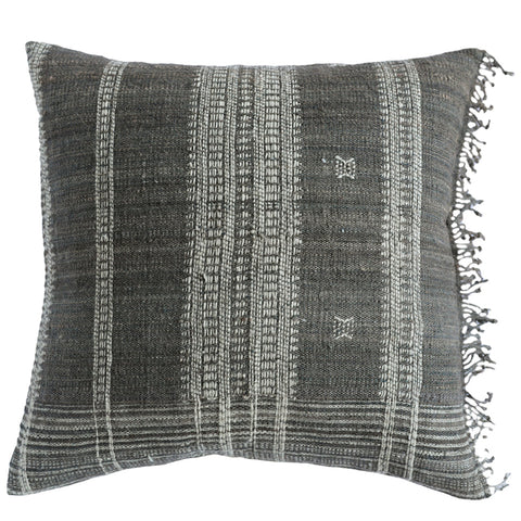 Filling Spaces Artful Traditionalist Bohemian Accent Pillow with Fringe - 18 x 18 - 20 x 20 - 22 x 22 - 24 x 24 - 26X 26 - 14 x 20 - 14 x 40 - 18 x 40 - 16 x 50