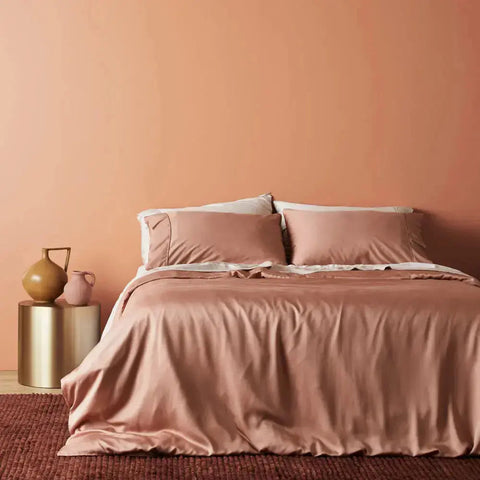 Minimalist Organic Solid Duvet Cover