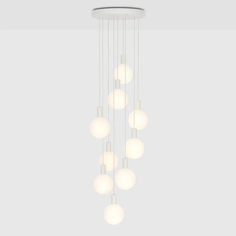 Sphere v Alumina Modern Tiered Pendant Light Ceiling Light