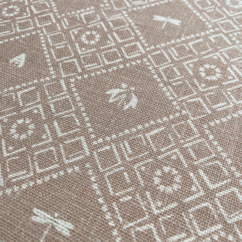 Americana Throw Pillow in Cumin