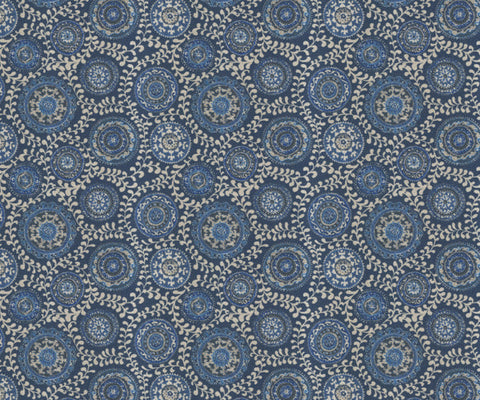 Geometric Designer Fabric in Autumn Glaze - 141cm