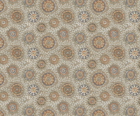 Geometric Designer Fabric in Autumn Glaze - 141cm