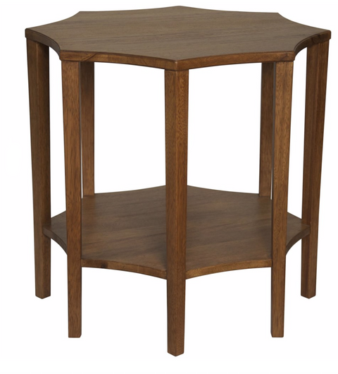 Ariana Minimalist Hexagonal Center Table Accent Table