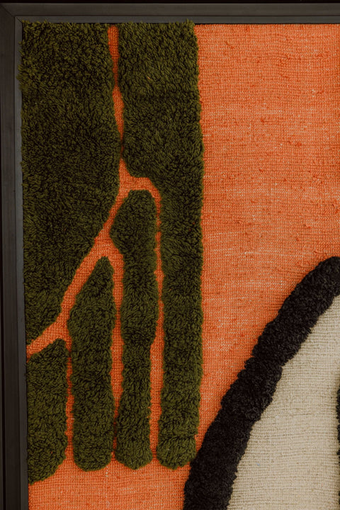 Wool Wall Weaving Terracotta