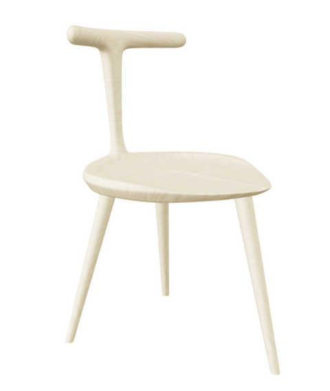 Oxbend Timeless Minimalist Armless Dining Side Chair