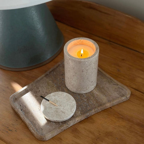 Ange Volant Tray in Biscotti