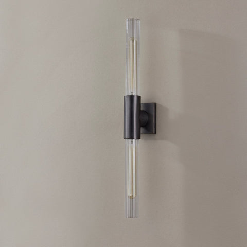 Asher Modern Fluted Stick Accent Sconce Wall Light