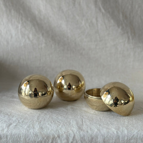 Small Dot Box, Full Brass