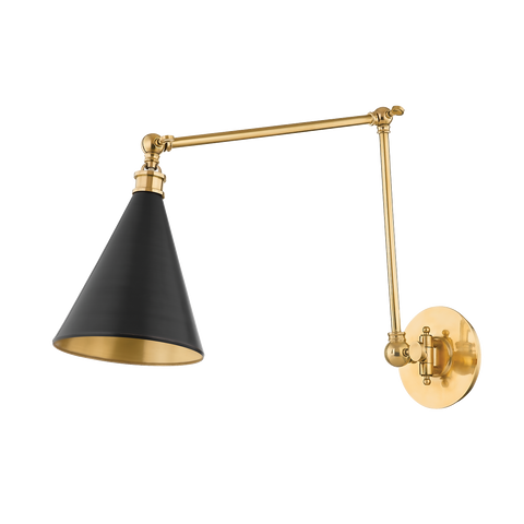 Osterley Accent Elegant Sconce with Adjustable Head Wall Light