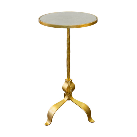 Artful Traditionalist Contemporary Round Drink Table