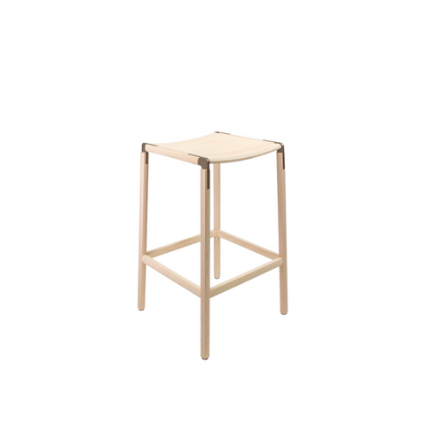Bartlett Timeless Minimalist Maple Bar Stool