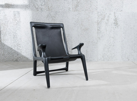 Soft Scandinavian Butterfly Lounge Chair with Upholstered Design