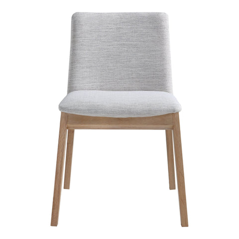 Timeless Minimalist Parsons Oak Dining Side Chair